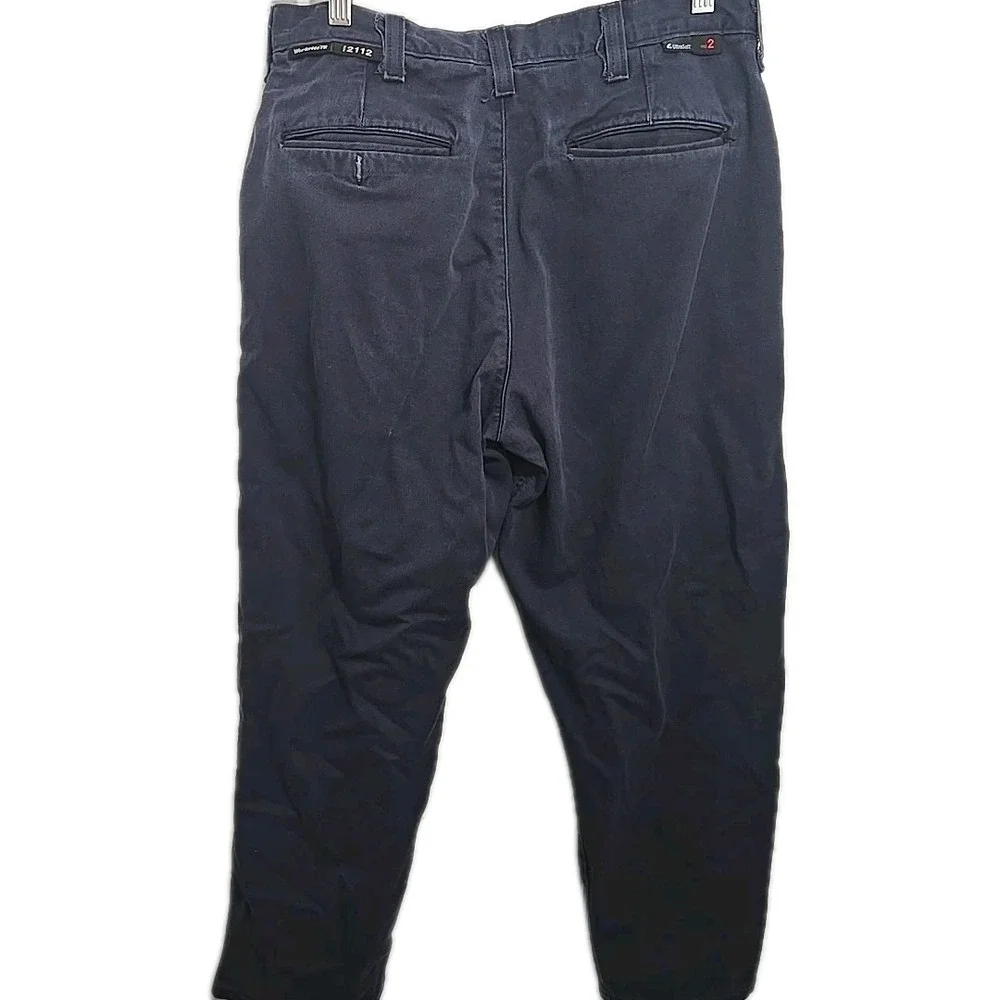 Workrite‎ Westex Ultra Soft FR Flame Resistant Mens Size 32X28 Navy Pants